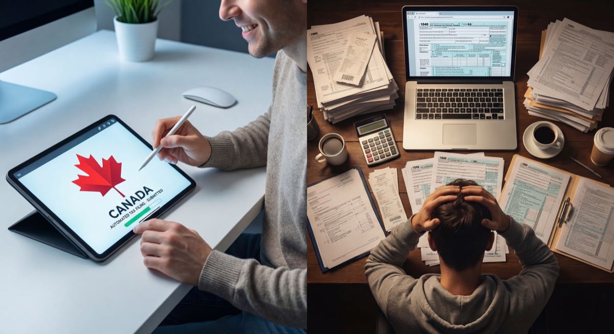 The 2026 Automatic Tax Filing Divide: What Canada's Rollout Means for US Gig Workers